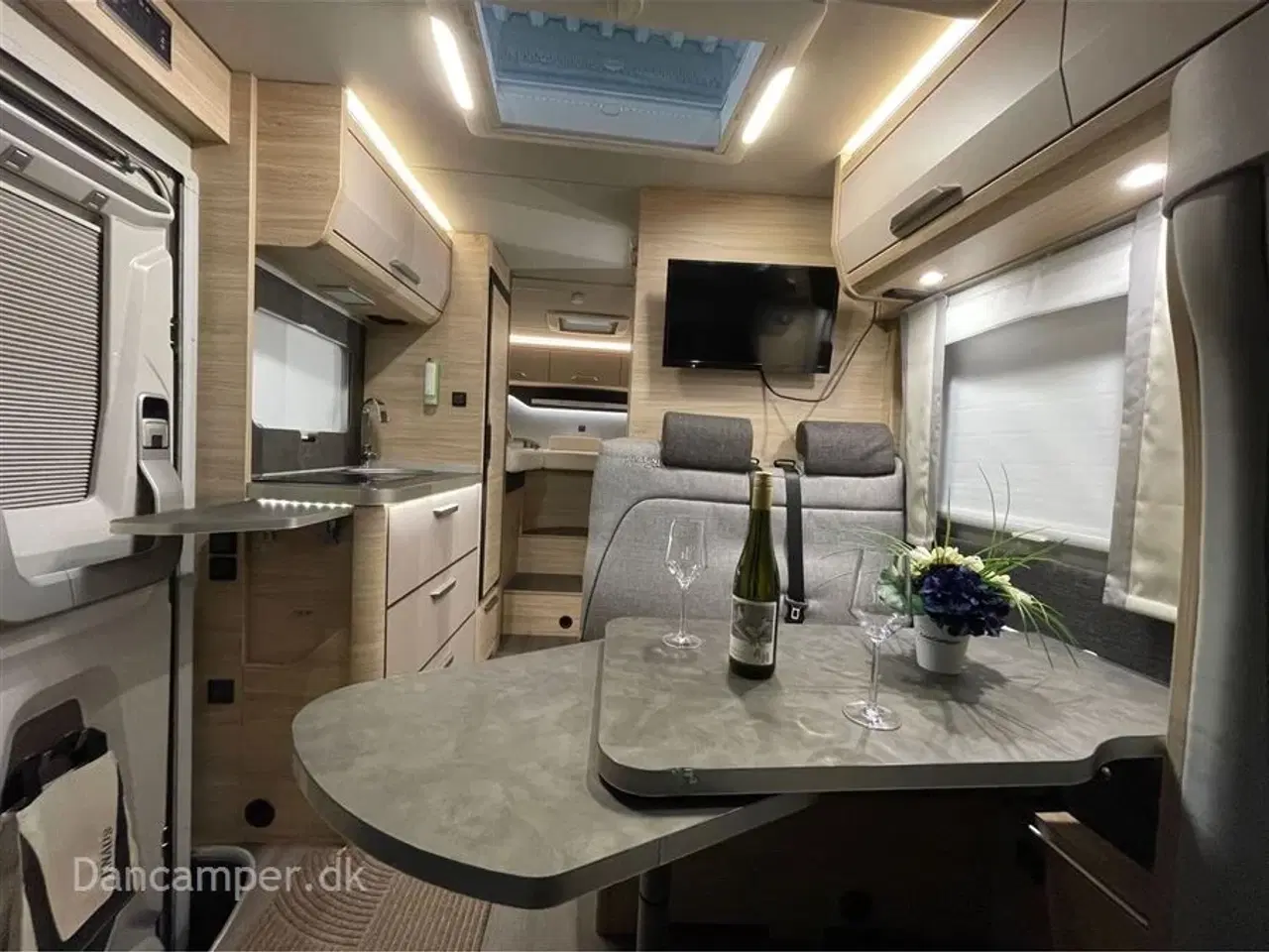 Billede 13 - 2024 - Knaus Van Ti Plus 650 MEG "VW" Platinum Selection Kommissionsbil! Autocamperen for den der ikke kan nøjes. Automatgear, adaptiv fartpilot, luftundervogn m.m.m.