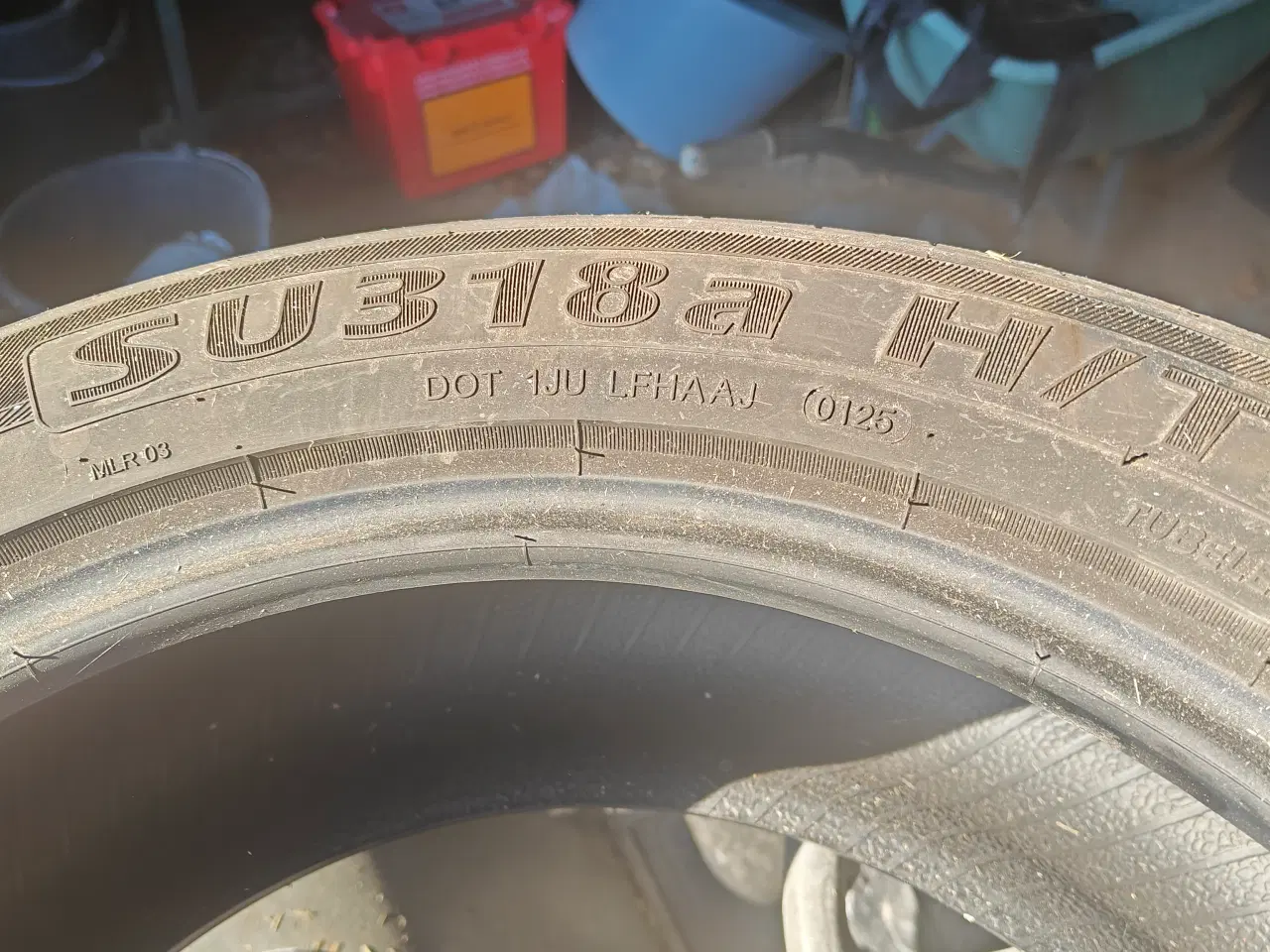 Billede 2 - 4 stk. næsten nye dæk