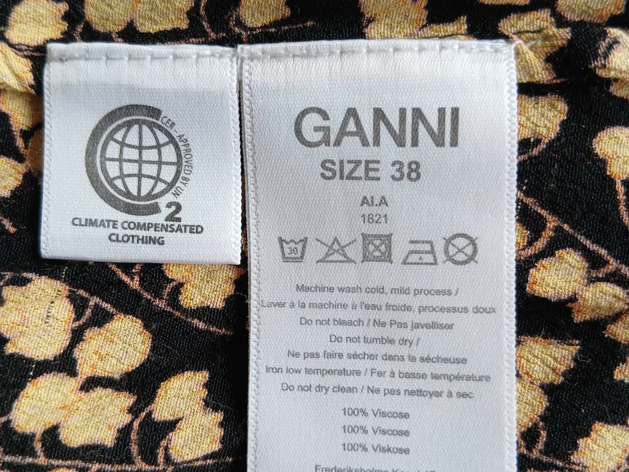 Billede 9 - Skjortekjole. Ganni. Medium/38