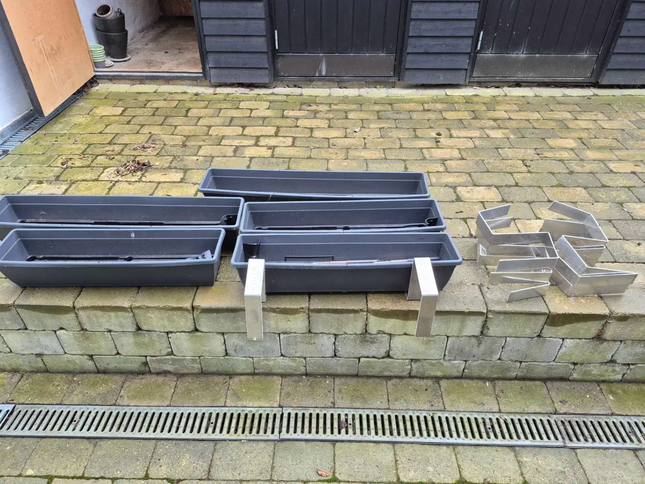Billede 1 - Altankasser m. rustfrit beslag