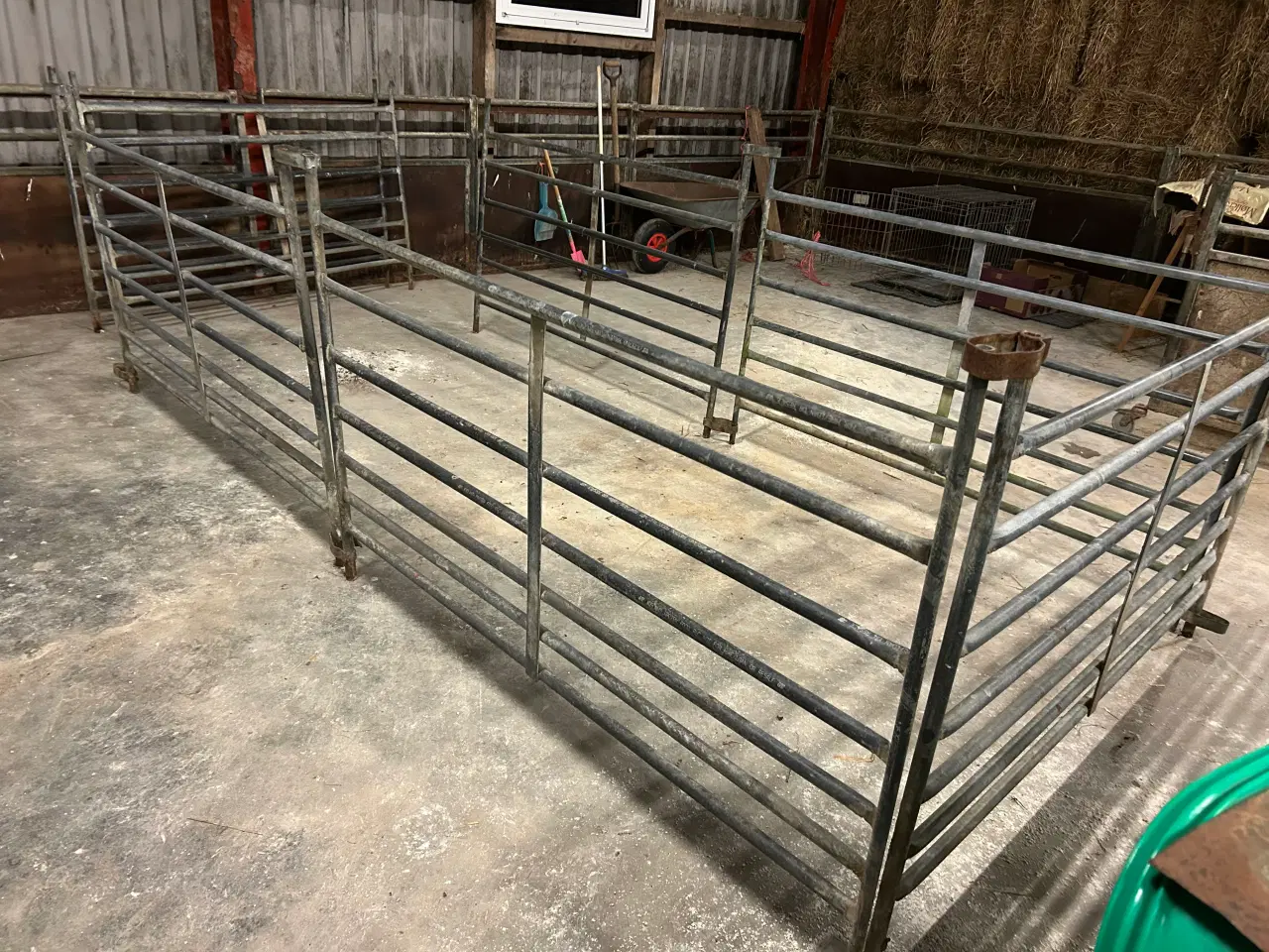 Billede 2 - Fangefold gitter til får- geder mfl