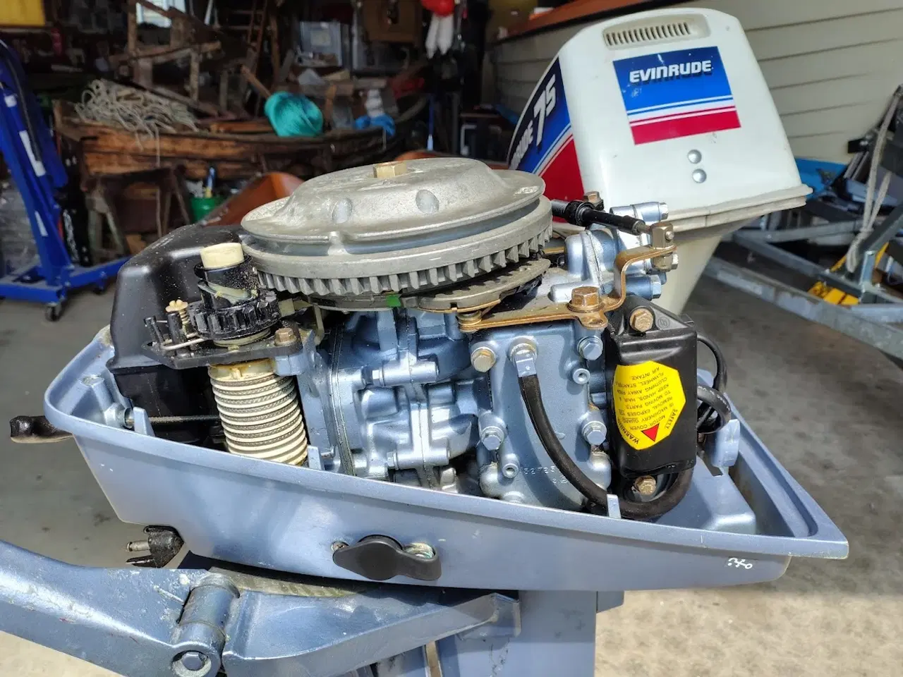 Billede 9 - Jolle 14 fod og Evinrude 7,5 HK
