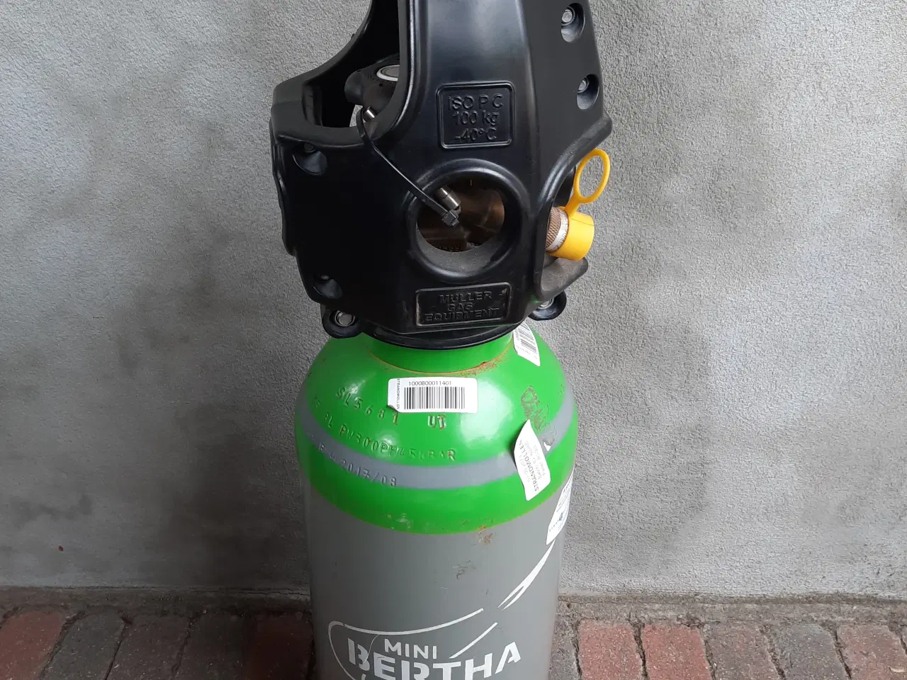 Billede 3 - ArgonMix / Blandgas Ejendomsflaske . 8L 300 bar