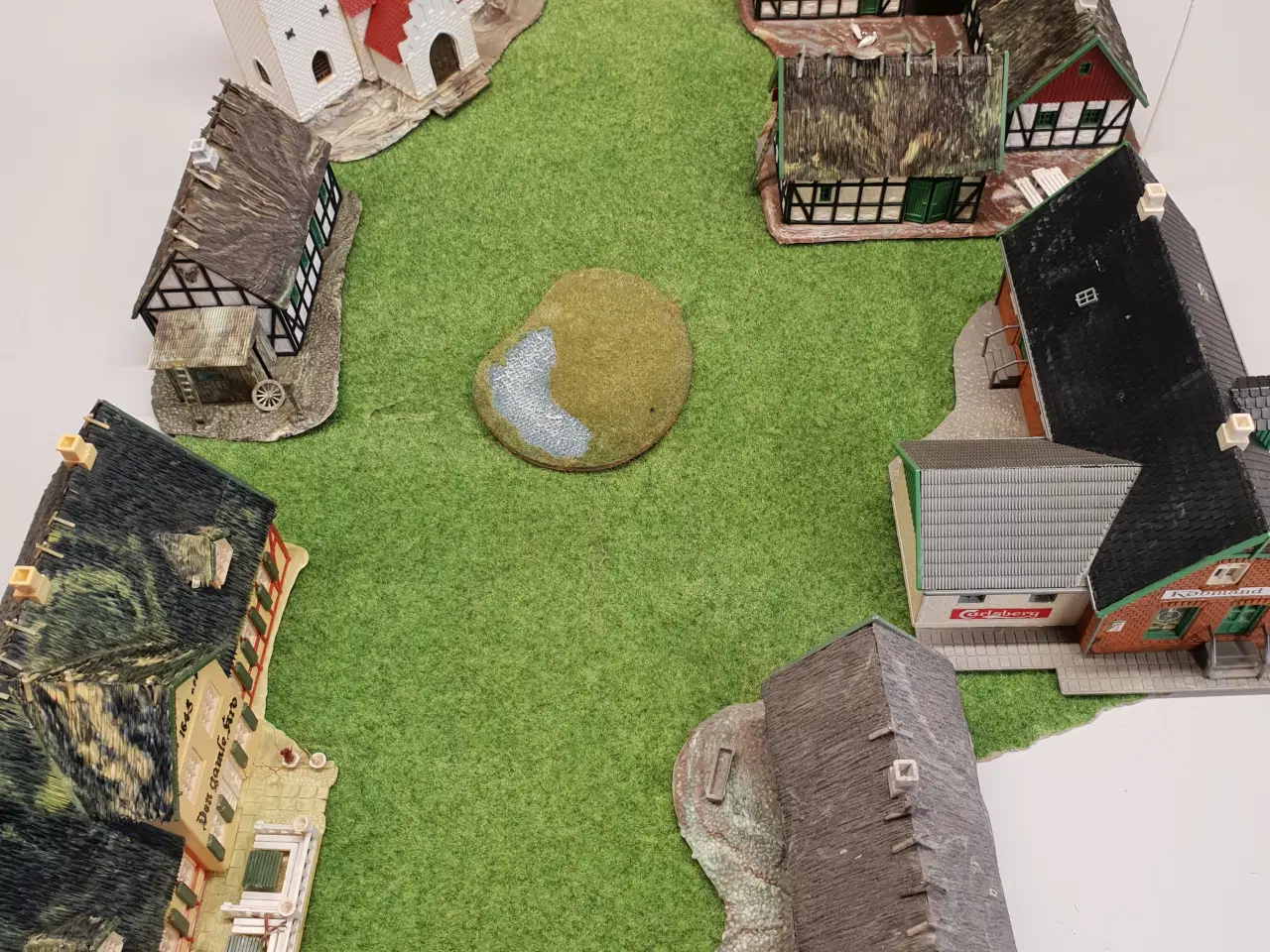 Billede 1 - Heljan dansk landsby modelbane H0 1:87