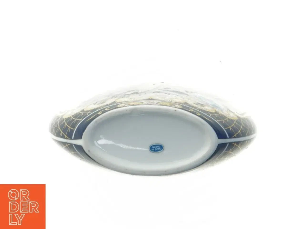 Billede 5 - Dekorativ vase med påfugle motiv (str. 16 cm)
