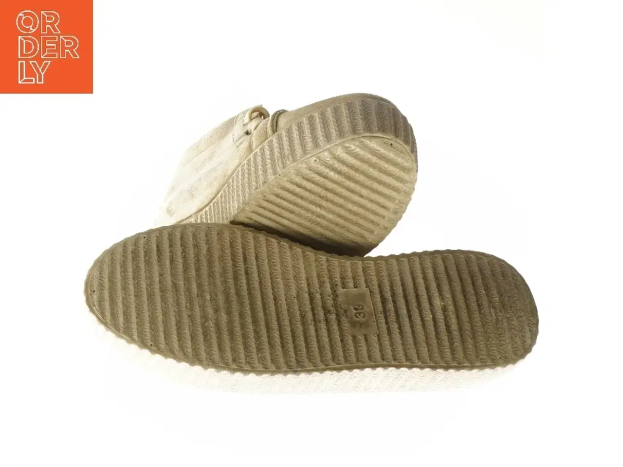 Billede 4 - Beige høje sneakers i størrelse 39 (str. 39 )