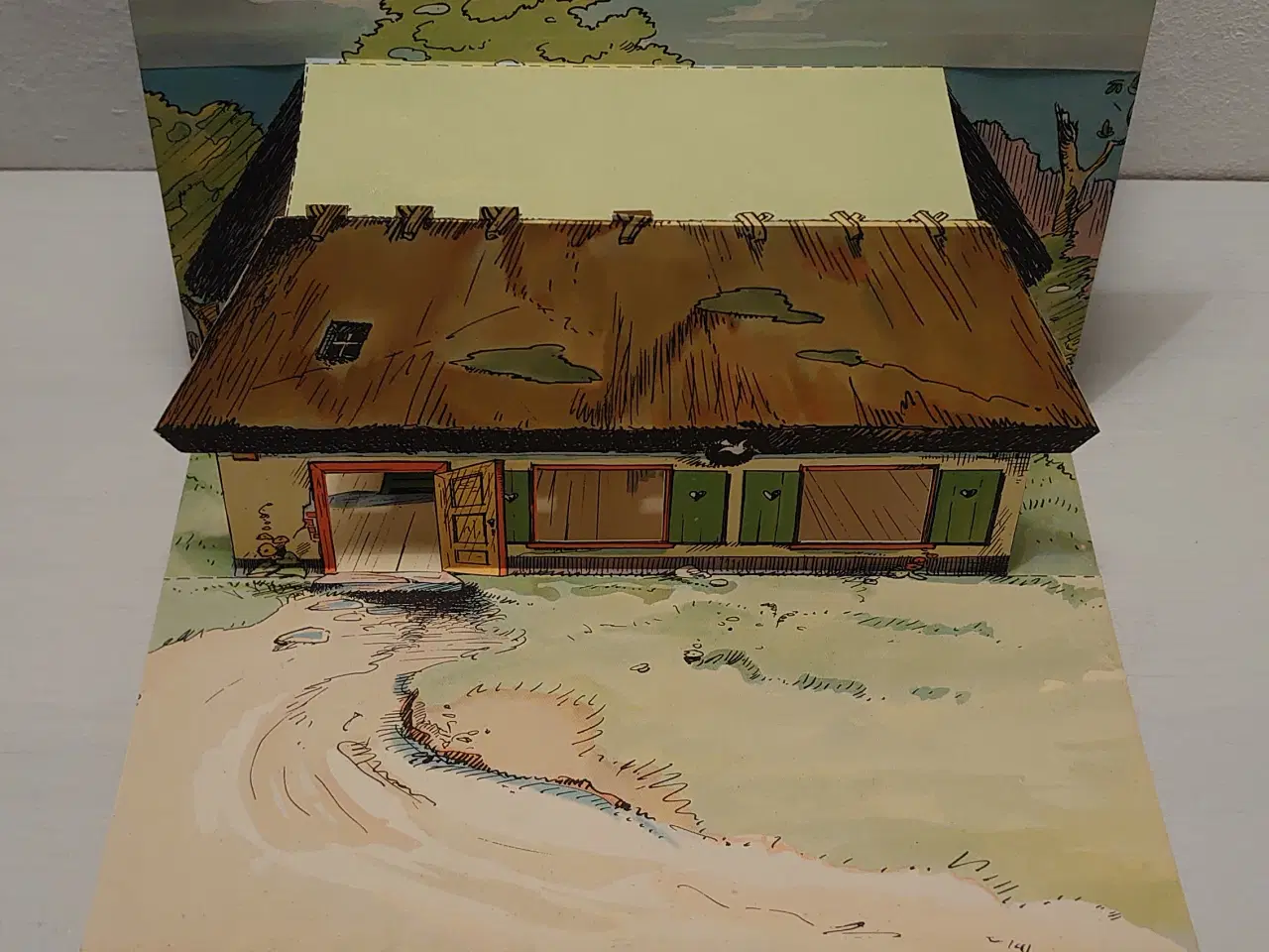 Billede 5 - Den grimme Ælling.Sjælden pop-up bog. Før 1948.