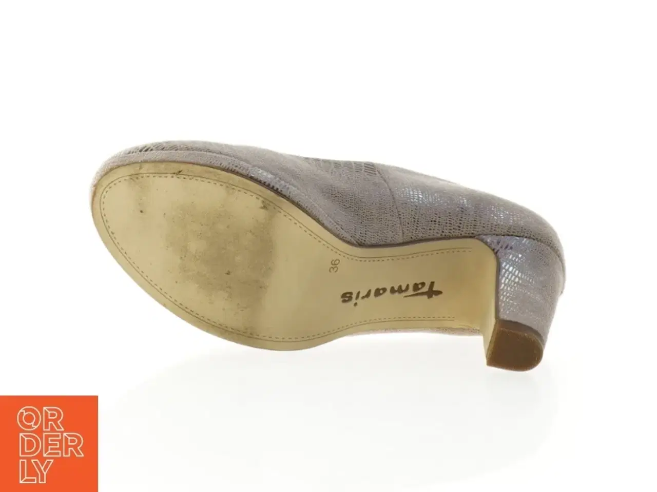 Billede 3 - Beige højhælede sko fra Tamaris (str. 36)
