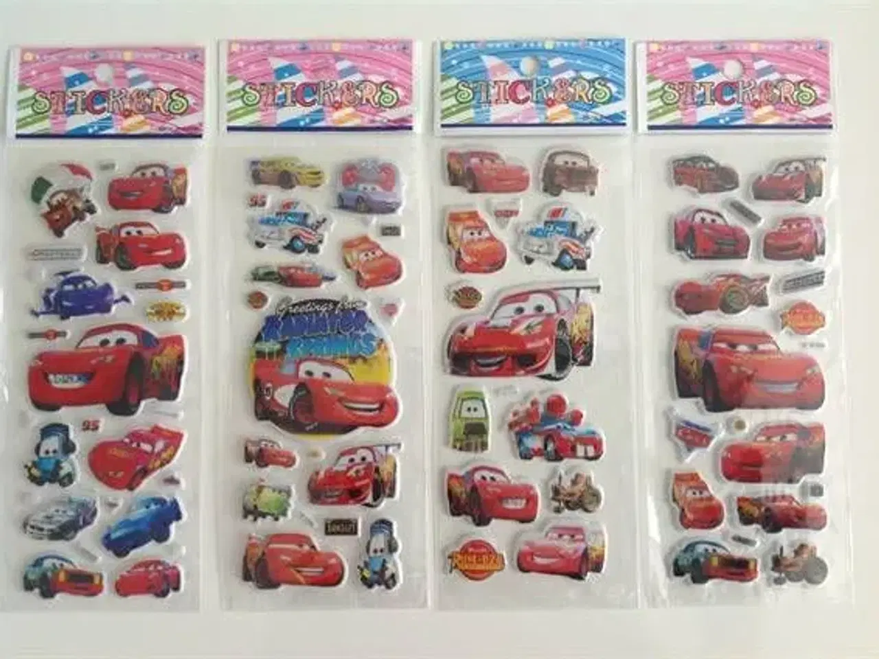 Billede 4 - Klistermærker med Spiderman Cars m.fl.