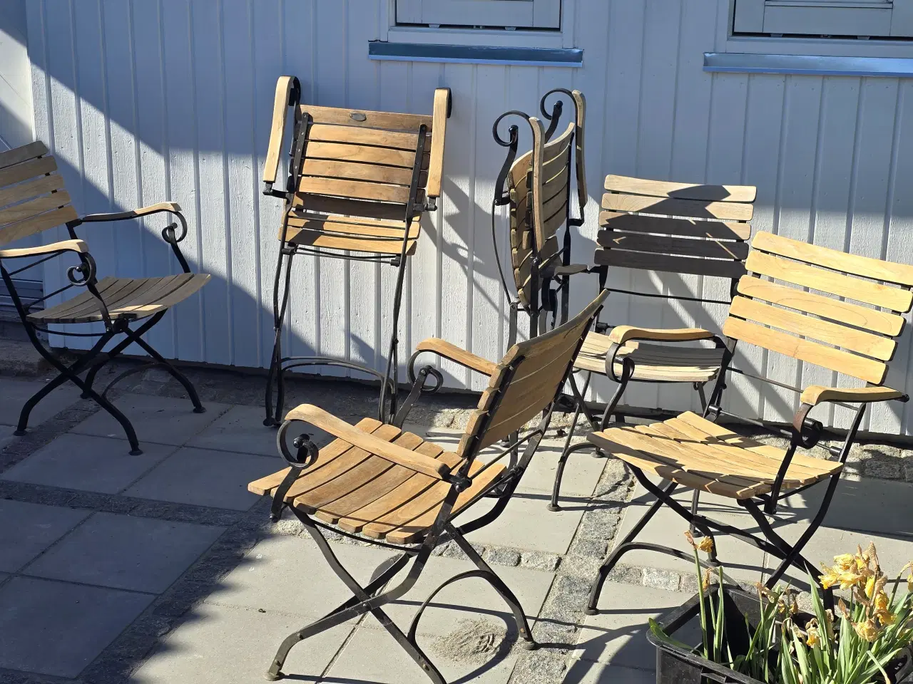 Billede 3 - Gardenline / Beaufort havestole teak og støbejern