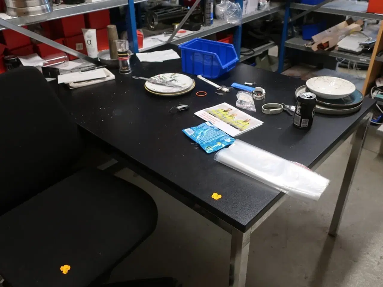 Billede 3 - Bord samt kontorstol