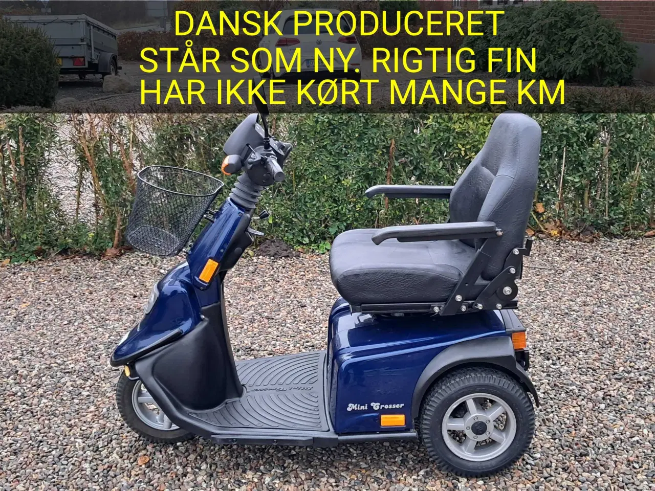 Billede 1 - Dansk produceret el-scooter mini crosser/ Medema