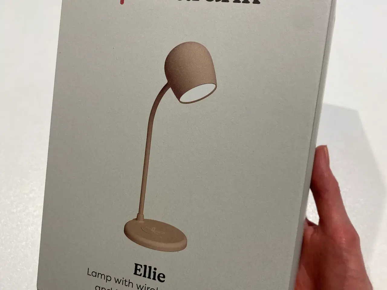 Billede 1 - Kreafunk Ellie Bordlampe med telefonoplader og blu