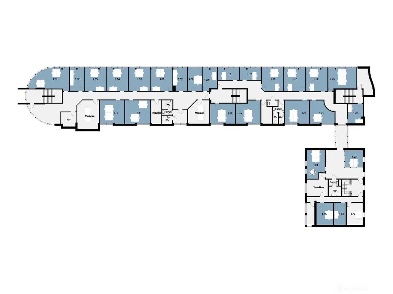 Billede 9 - EasyOffice Høje Taastrup Boulevard - lokale 1.17