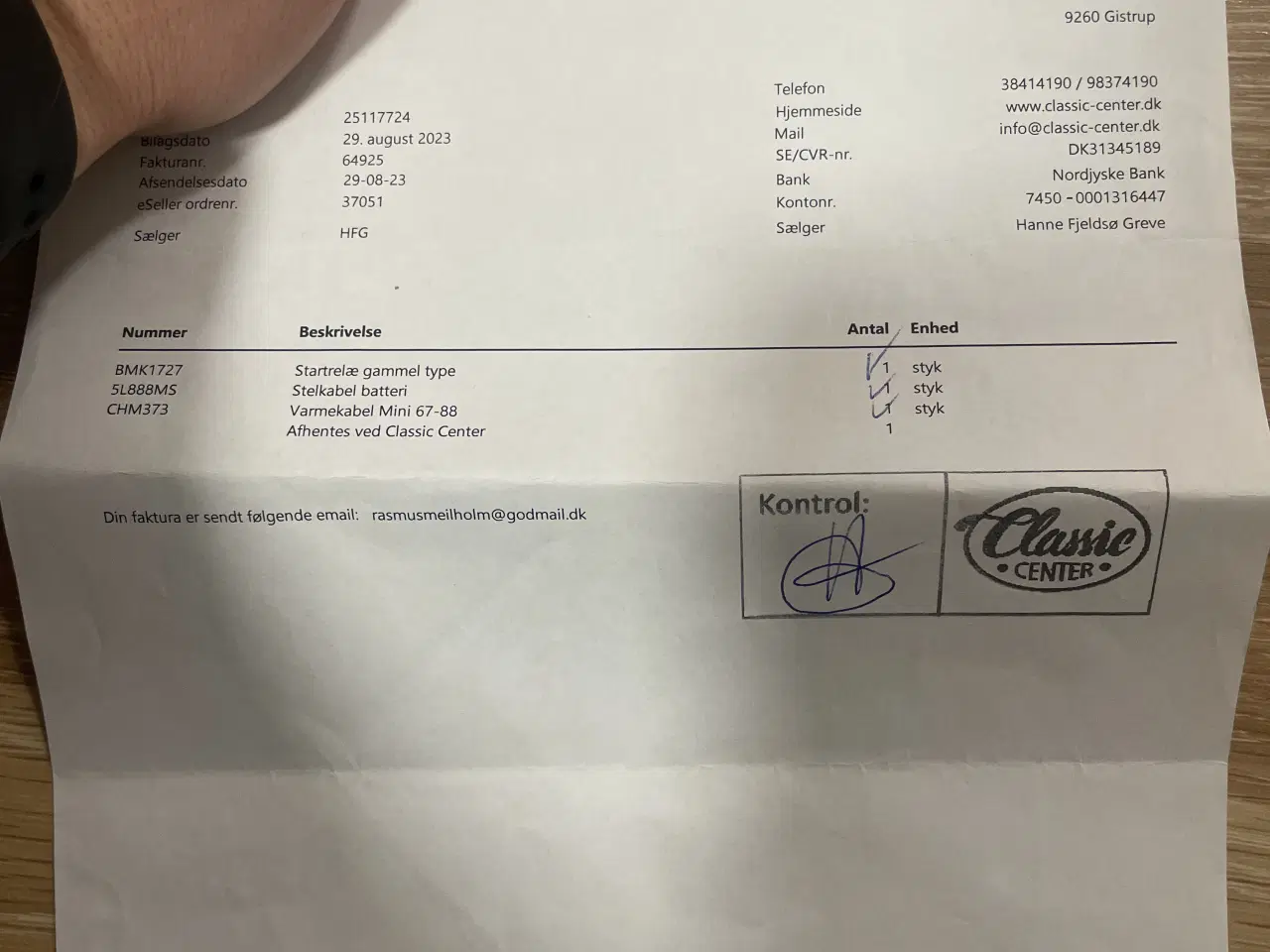 Billede 3 - Fin Morris Mascot 