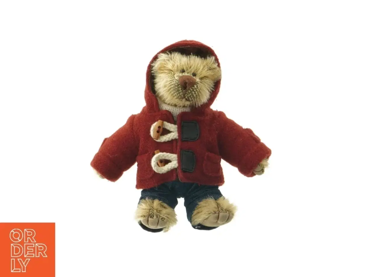 Billede 1 - Bamse i snedragt (str. 19 cm)