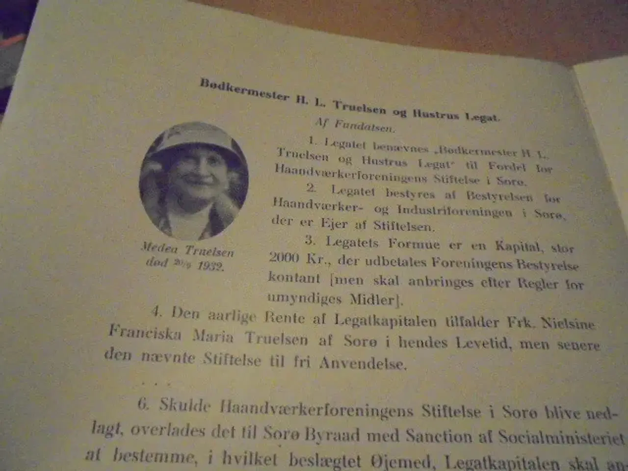 Billede 4 - Sorø Håndværker- og Industriforening 1862-1937  