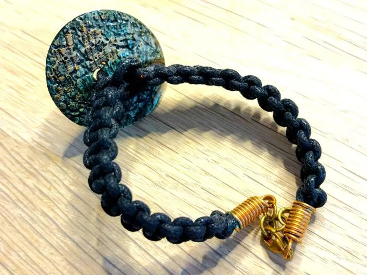 Billede 3 - Armbånd med Nordlys - Håndlavet unika