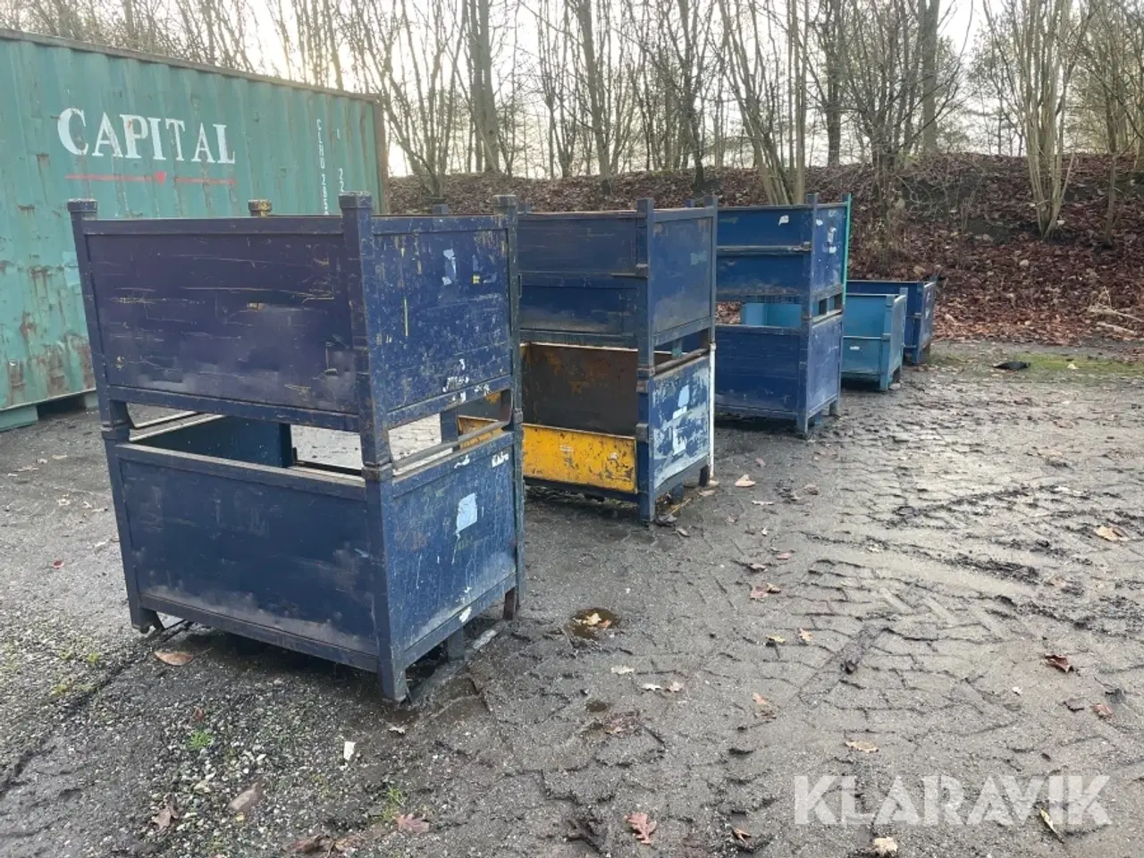 Billede 1 - Metal container 8 styk