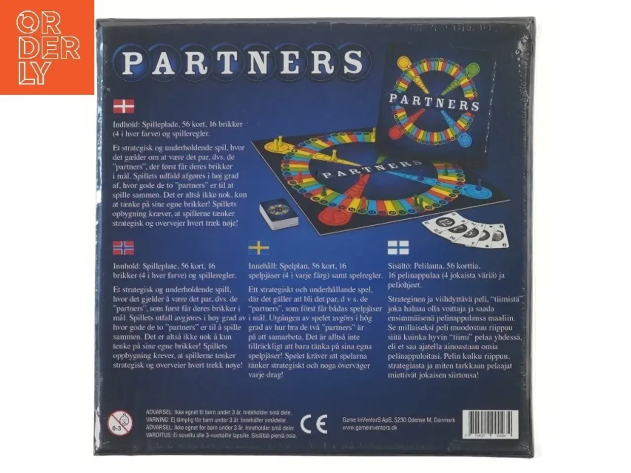 Billede 2 - Partners brætspil fra Partners (str. 26x26 cm)