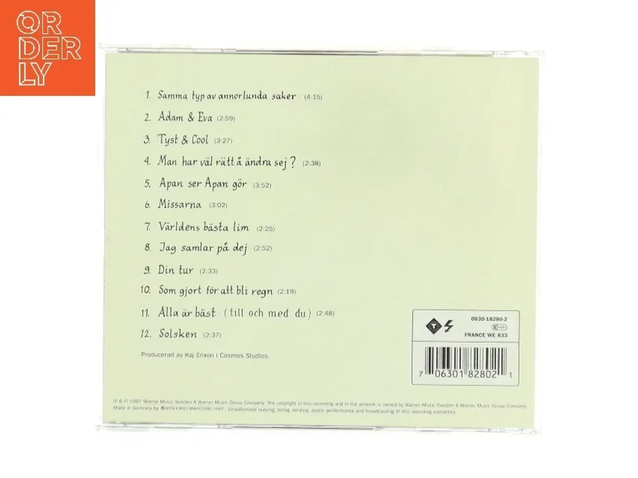 Billede 2 - Wille Crafoord - Samma typ av annorlunda saker CD fra Warner Music Sweden