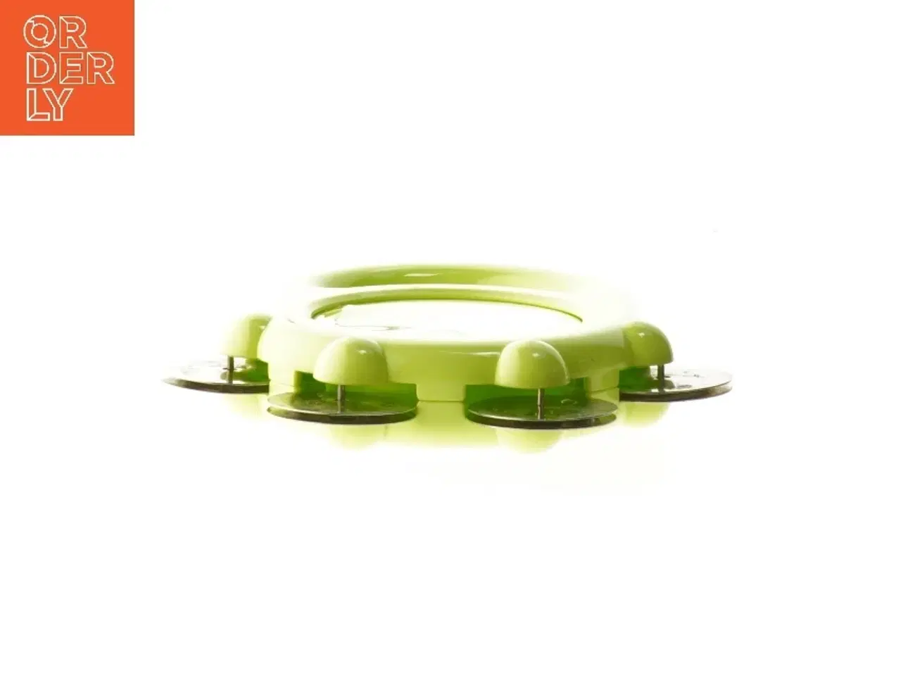 Billede 4 - Børnetamburin, grøn fra ELC (str. 17x11 cm)