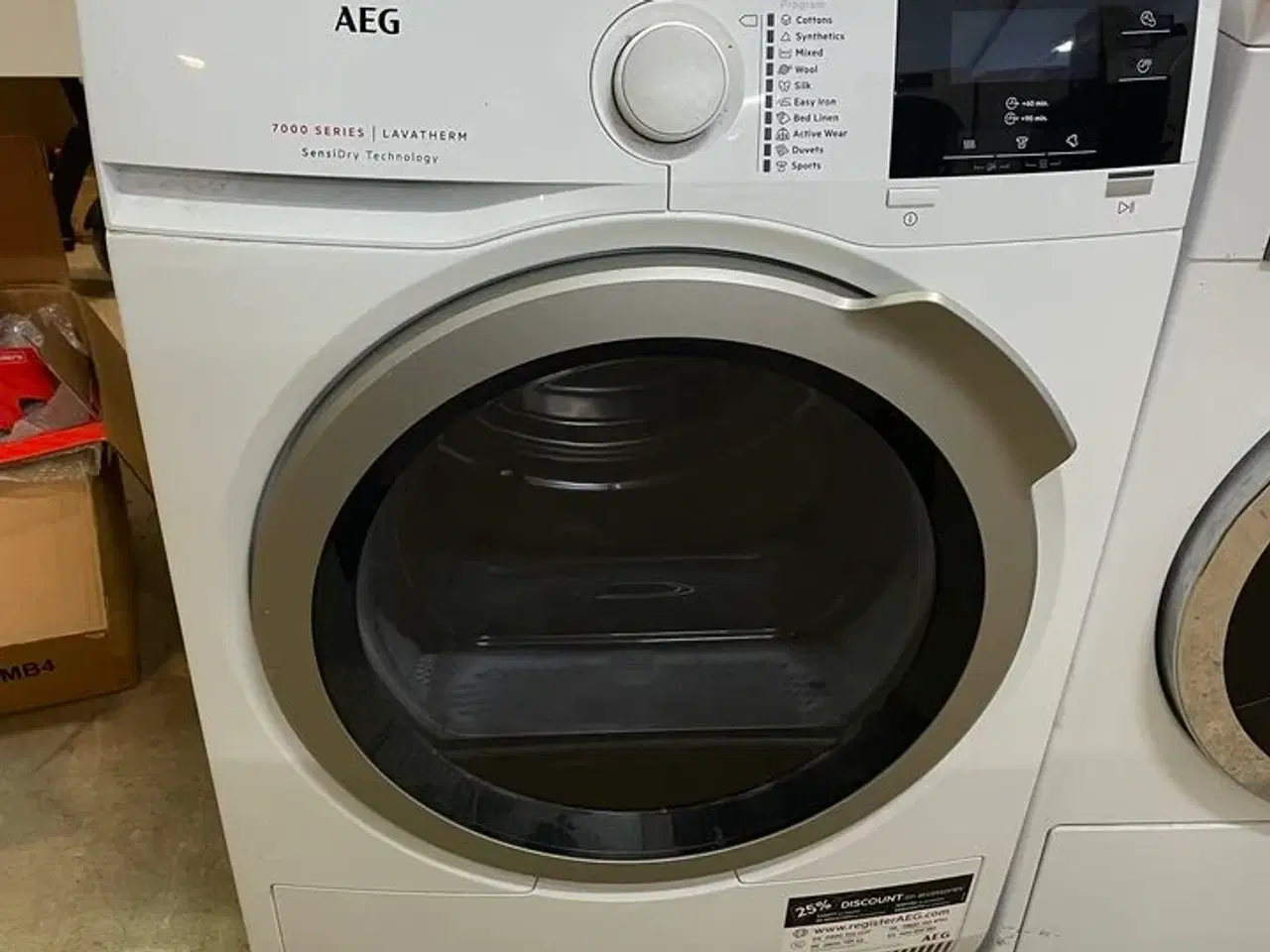 Billede 1 - Tørretumbler, brugt. AEG. 7000 series