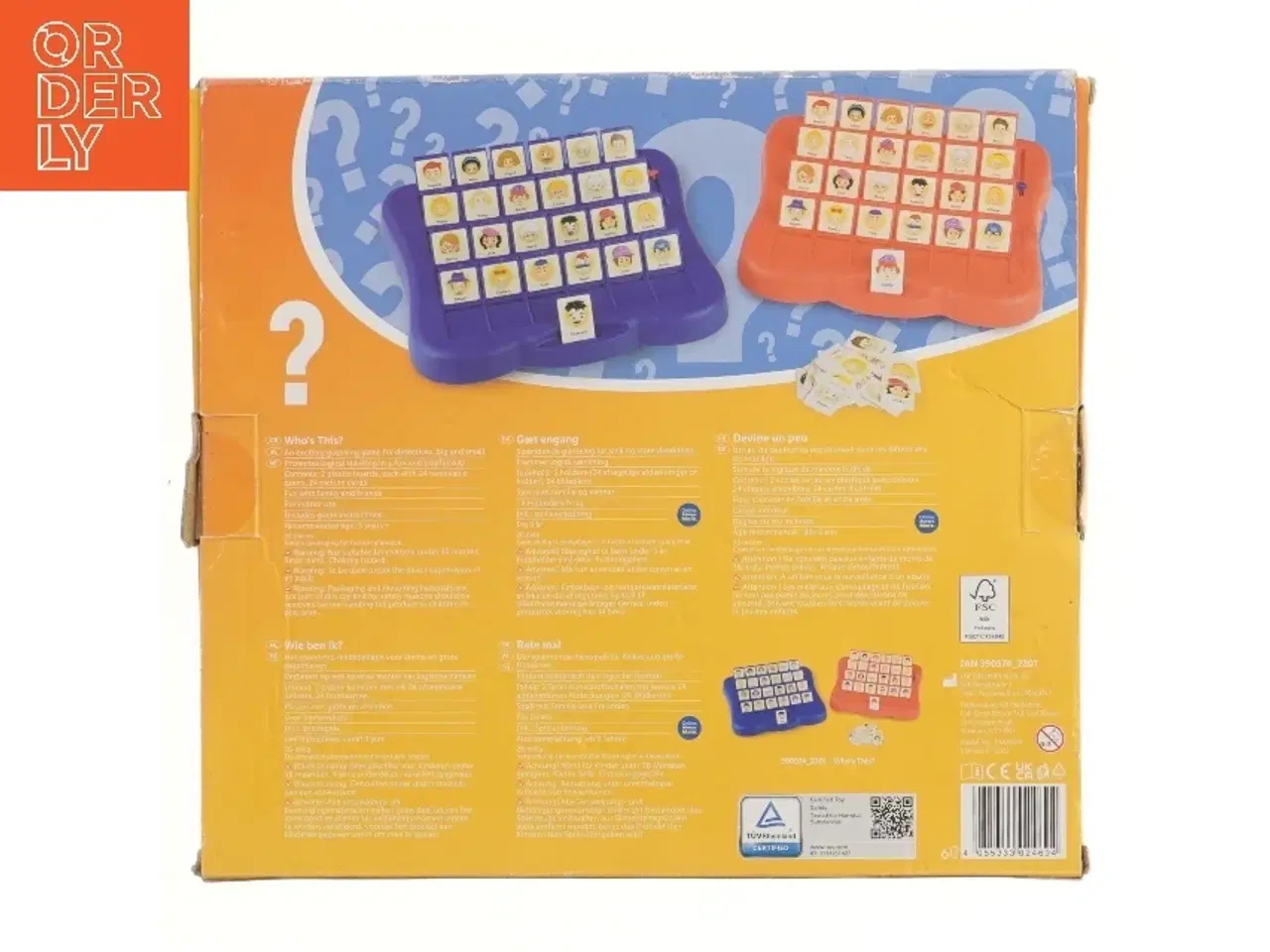 Billede 2 - Gæt hvem spil fra Play Tive (str. 31,5x28,5 cm)