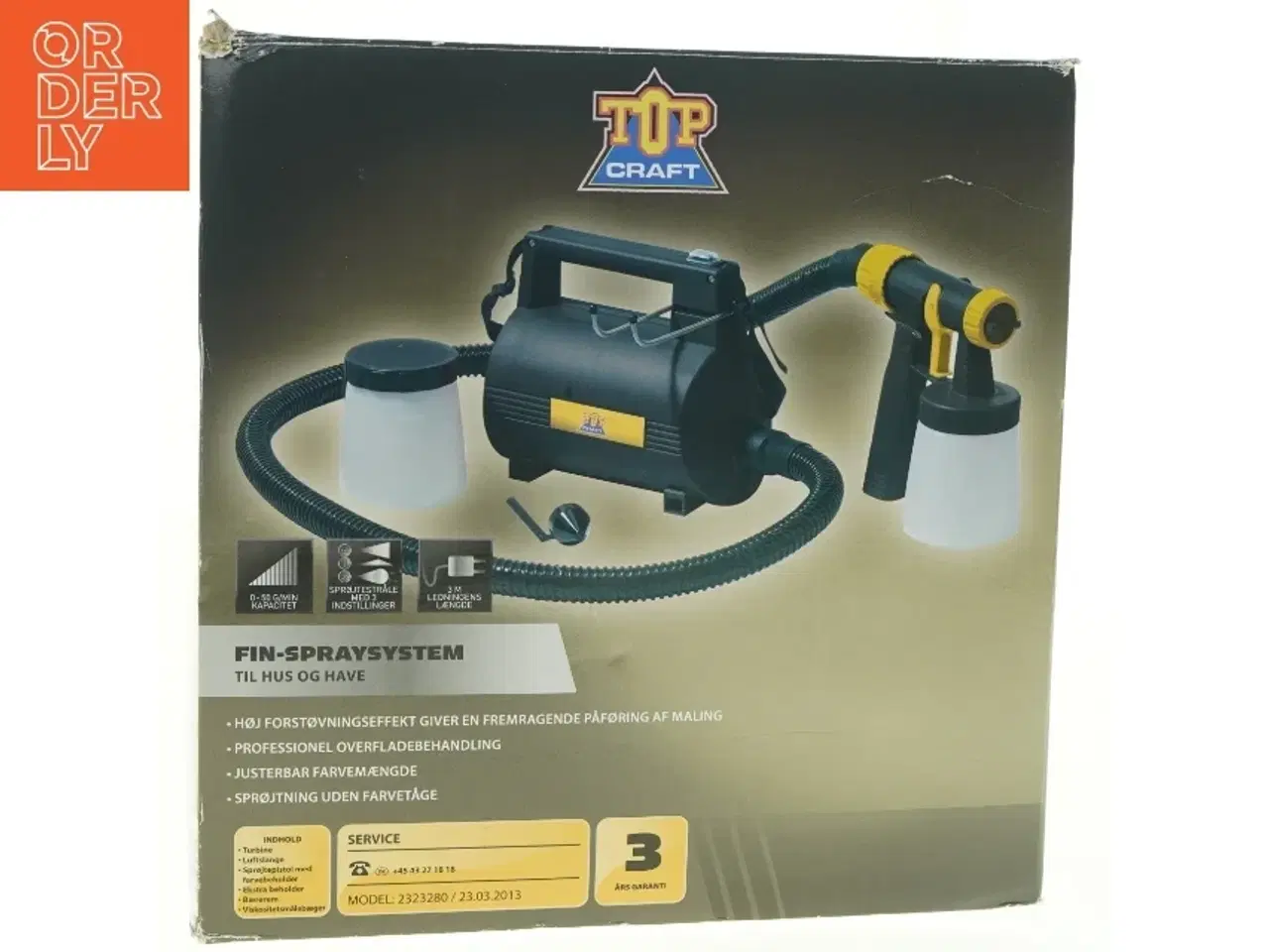 Billede 2 - Fin-spraysystem fra Top Craft (str. 24 x 14 cm)