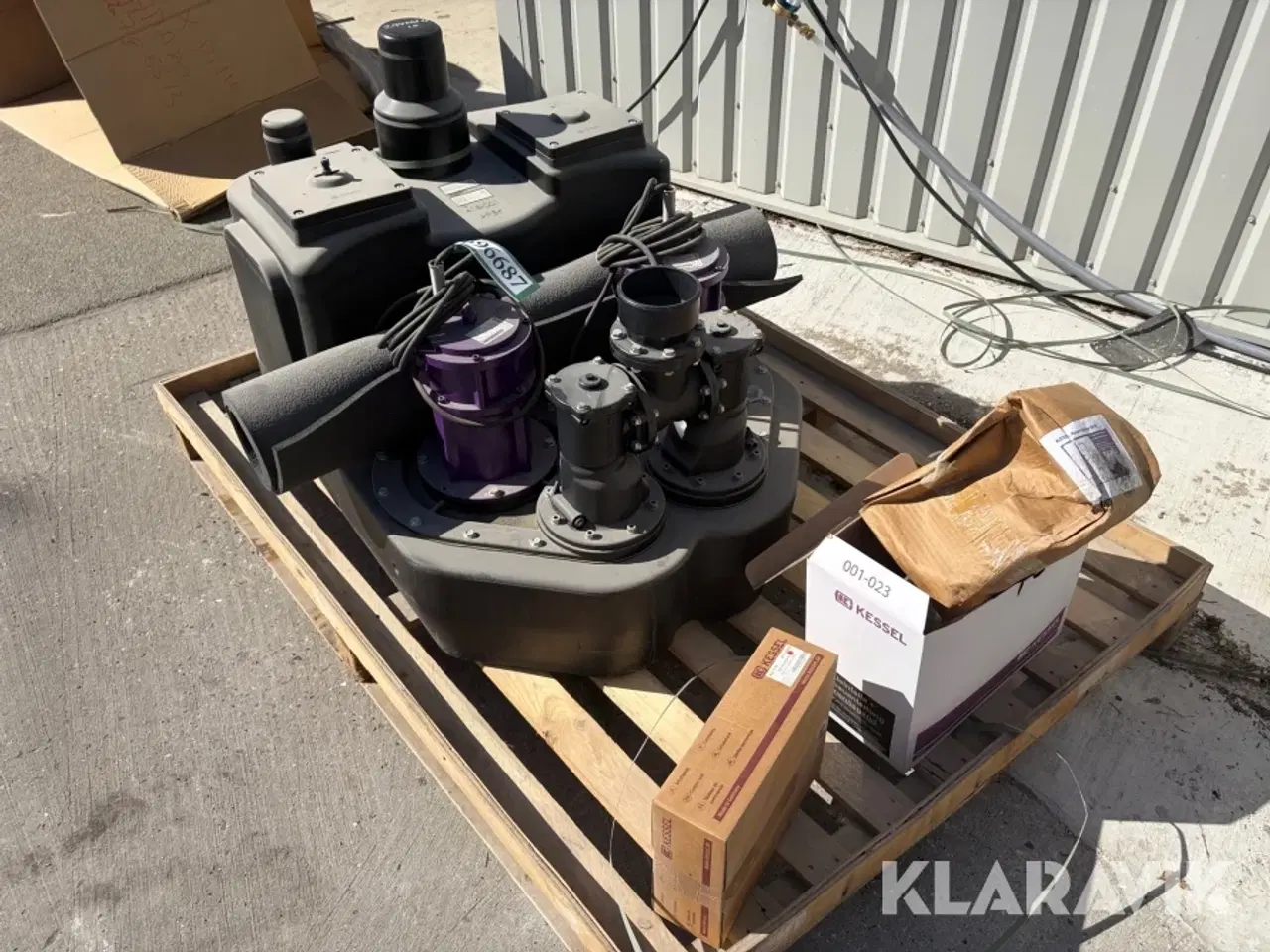 Billede 4 - Pumpe- og løftestation Kessel Aqualift F XL 1400 W S3 Duo 200 liter