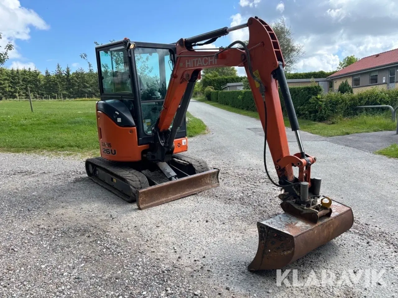 Billede 10 - Gravemaskine Hitachi Zaxis 26U med Compact tilt