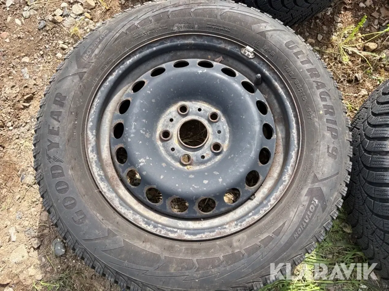 Billede 11 - Dæk med stålfælge Goodyear Ultragrip