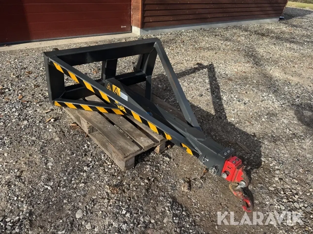 Billede 2 - Kranarm GA Sweden med Volvo L30 beslag