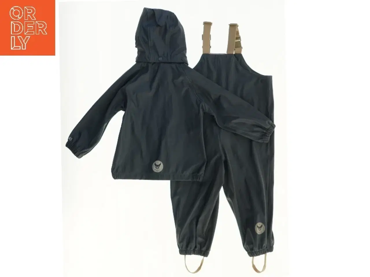 Billede 2 - Børns regnsæt med hætte fra Wheat (str. 92)