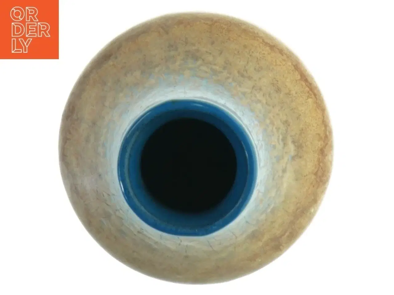 Billede 2 - Keramikvase (str. H. 15 cm ø. 8 cm)