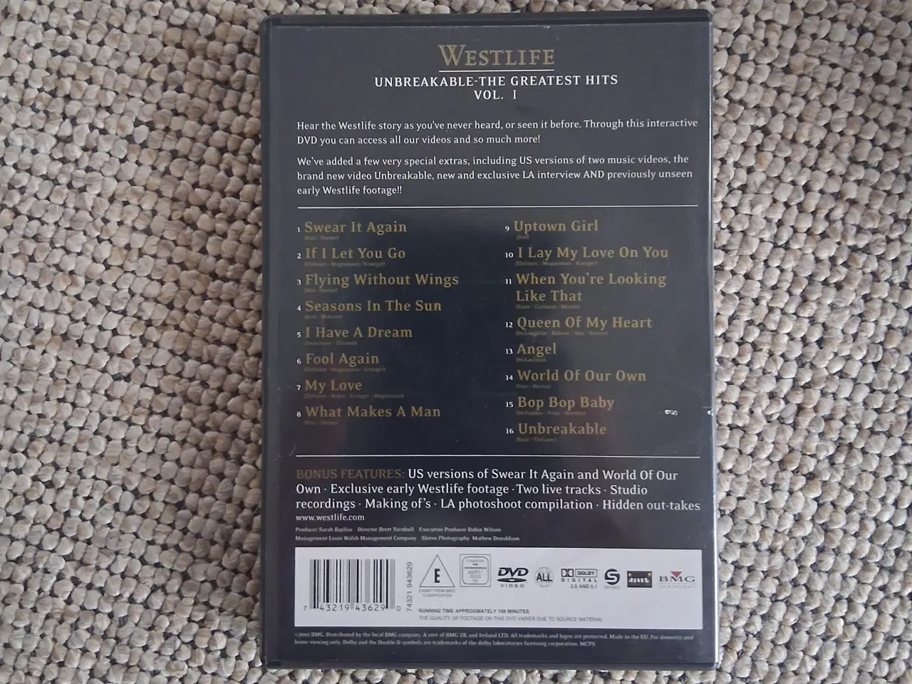 Billede 2 - Westlife Unbreakable Greatest Hits