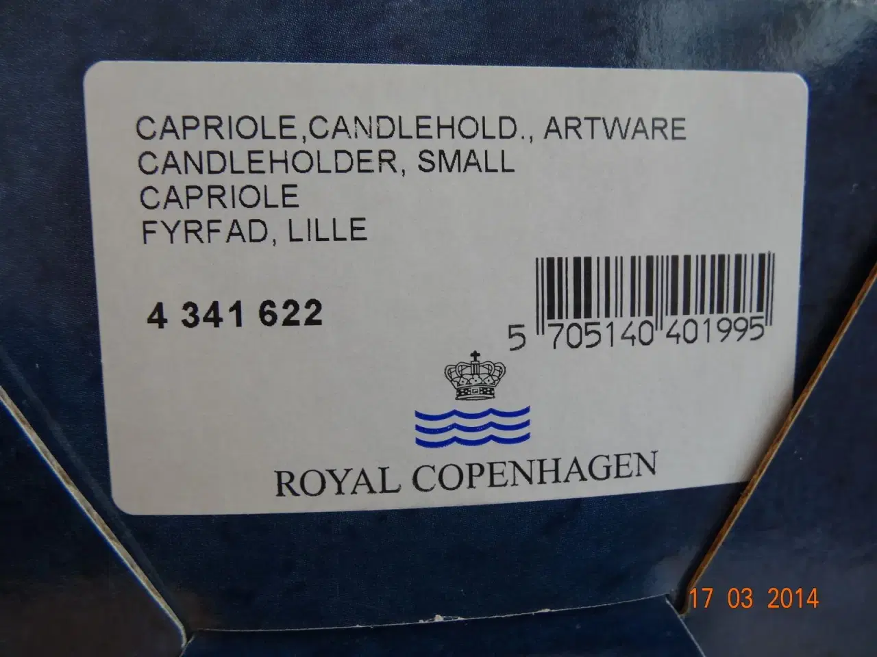 Billede 3 - Royal Copenhagen fyrfadsstage