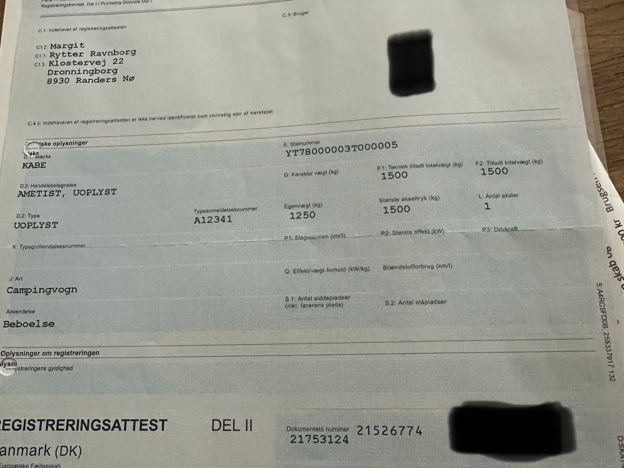Billede 15 - Kabe amatist med Standby svensker telt