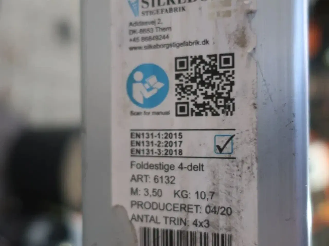 Billede 4 - 2 stk.foldestiger SILKEBORG