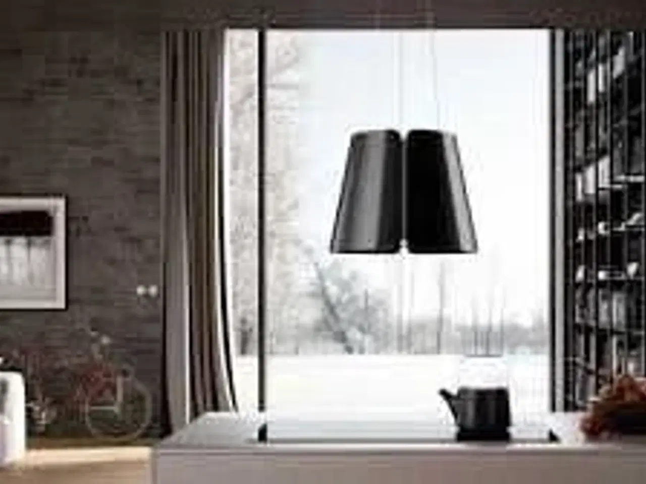 Billede 1 - Faber Beat BK Gloss F45/2 Frithængende emhætte