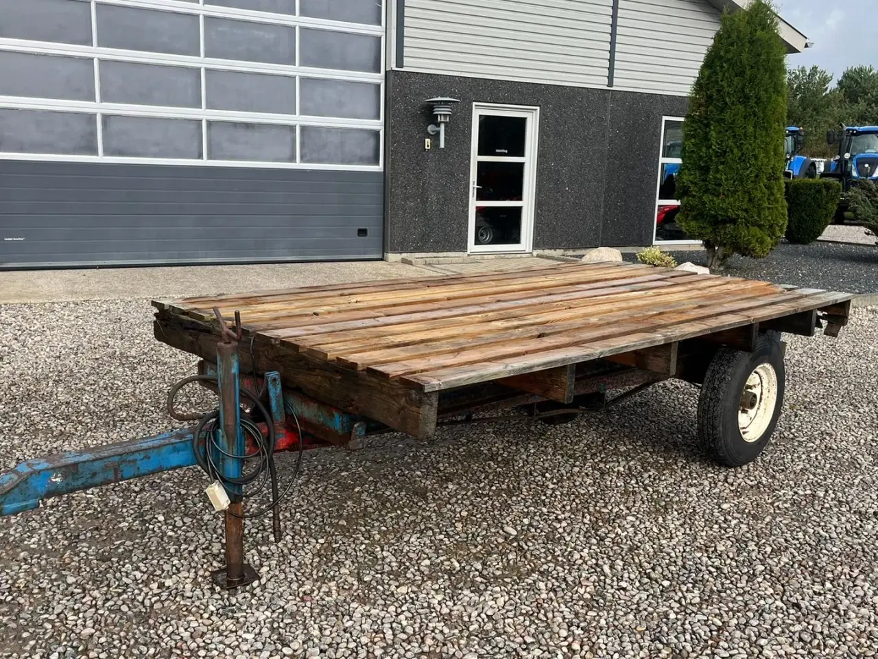 Billede 2 - Fasterholt Tipvogn Med trælad