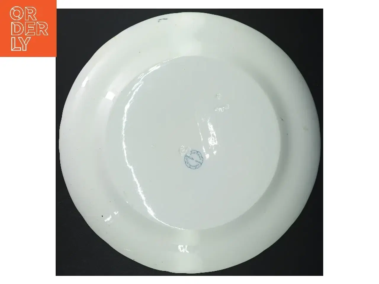 Billede 4 - Gammelt Porcelænsfad med blomstermønster fra Hartington (str. Ø. 33 cm)