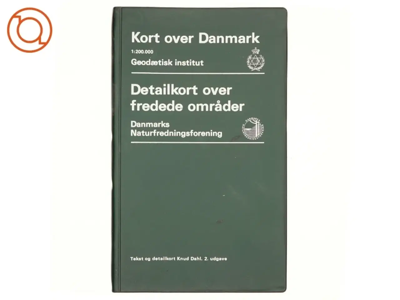 Billede 1 - Kort over Danmark (bog)