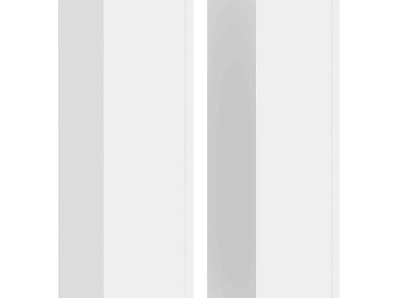 Billede 2 - Plantestativer 2 stk. 17x17x60 cm konstrueret træ hid