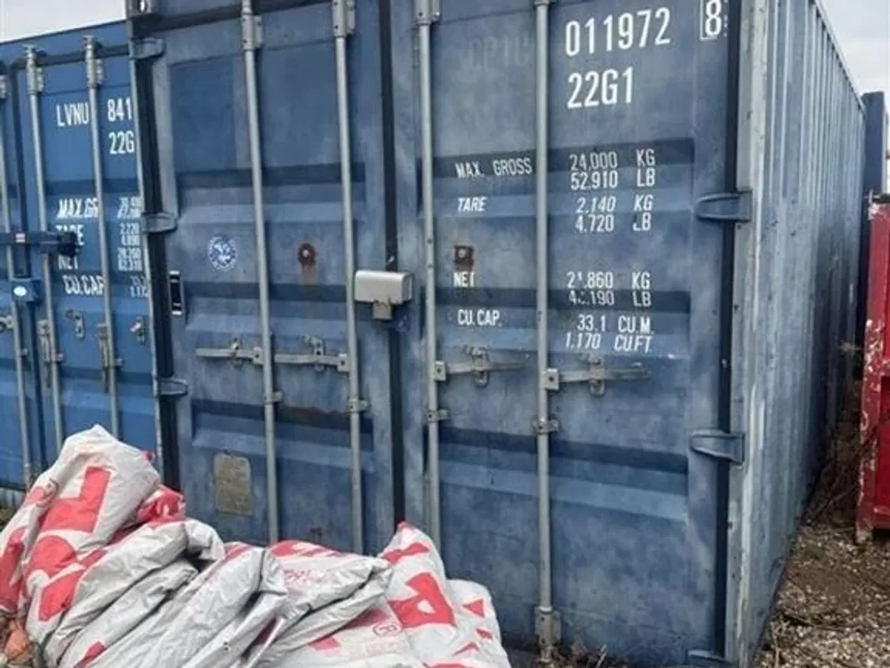 Billede 1 - - - - 20 fod container