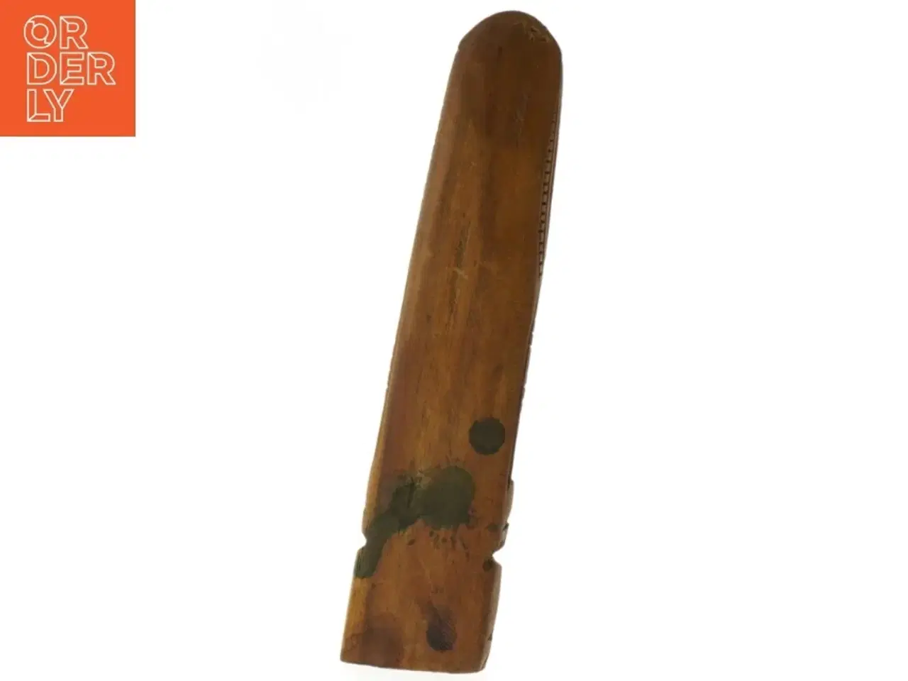 Billede 4 - Udskåret træfigur (str. 27 cm)