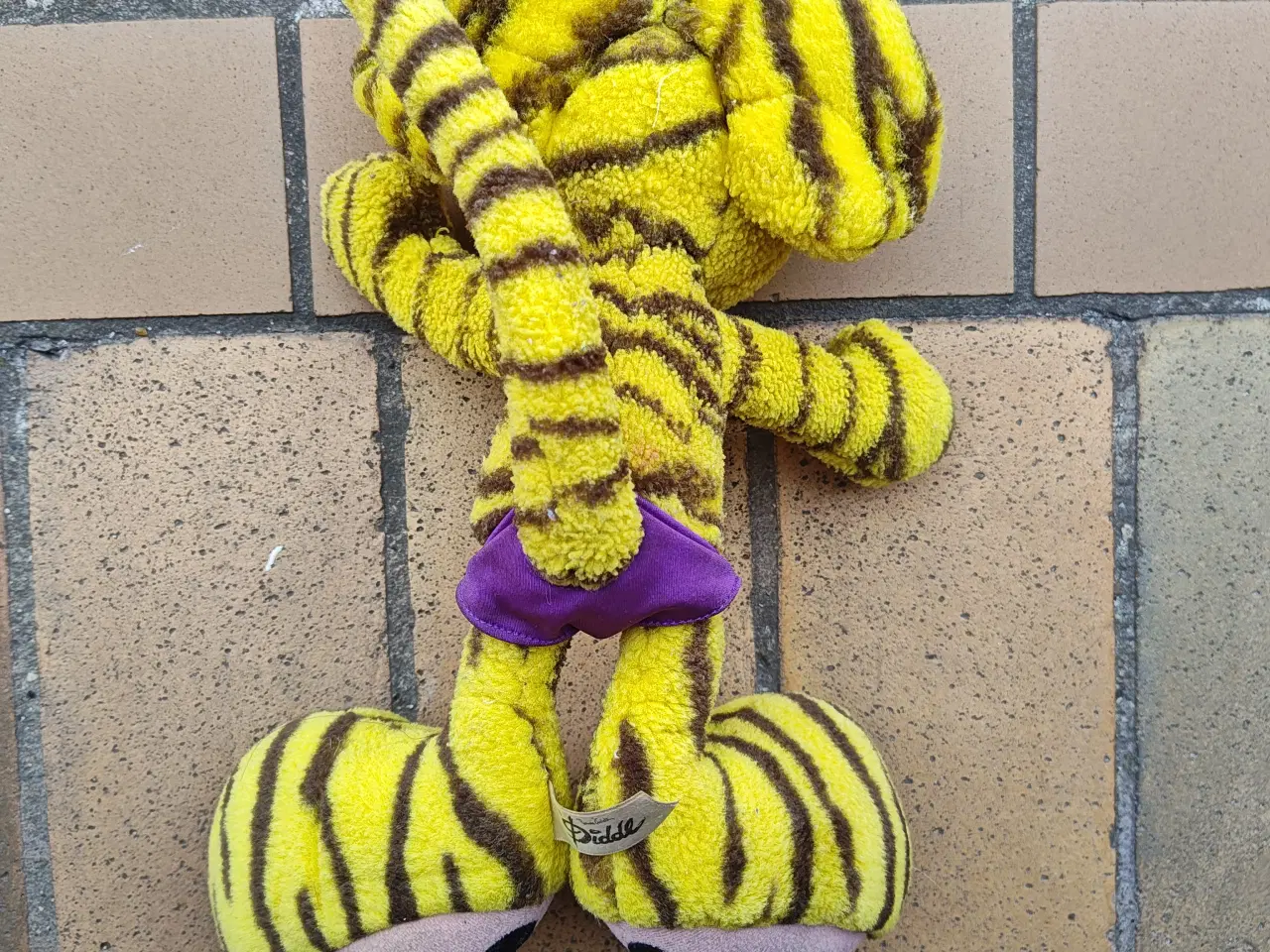 Billede 2 - Tigerstribet Diddl Bamse fra 90'erne