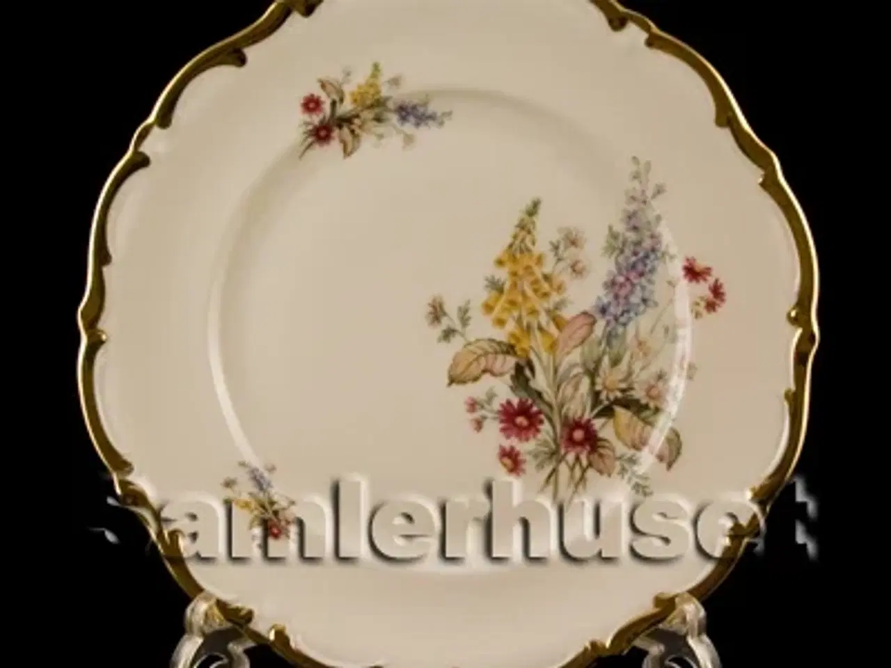 Billede 1 - Broholm Tallerken Flad 20 cm.