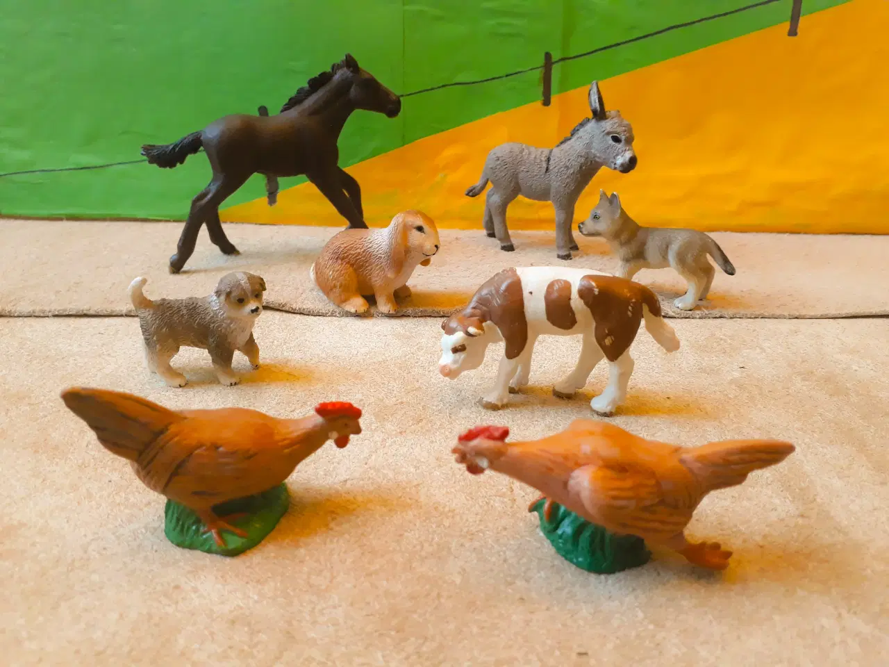 Billede 1 - 8 Schleich Bondegårdsdyr