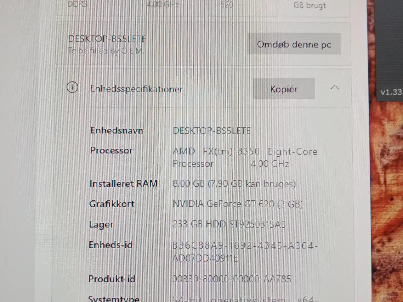 Billede 6 - Bundkort, cpu, ram og hdd m/ win 10 dk